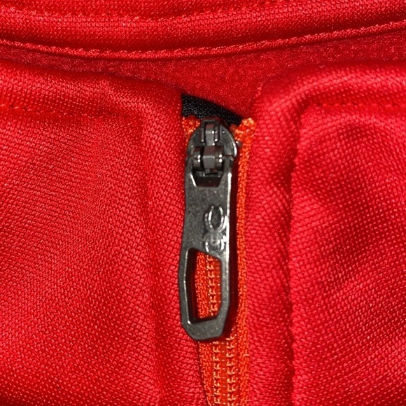 SPYDER charger pullover jacket 1/2 zip thermal long sleeve black red NEW size L - Picture 8 of 16